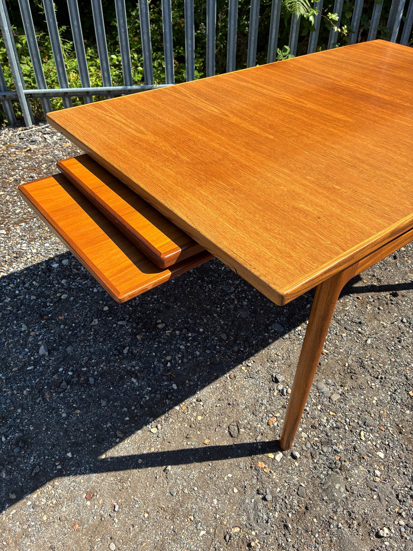 Mid-Century G Plan Extendable Dining Table by LB Kofod Larsen | Vintage Danish Teak | 2 Extension Leaves | Seats 6–10