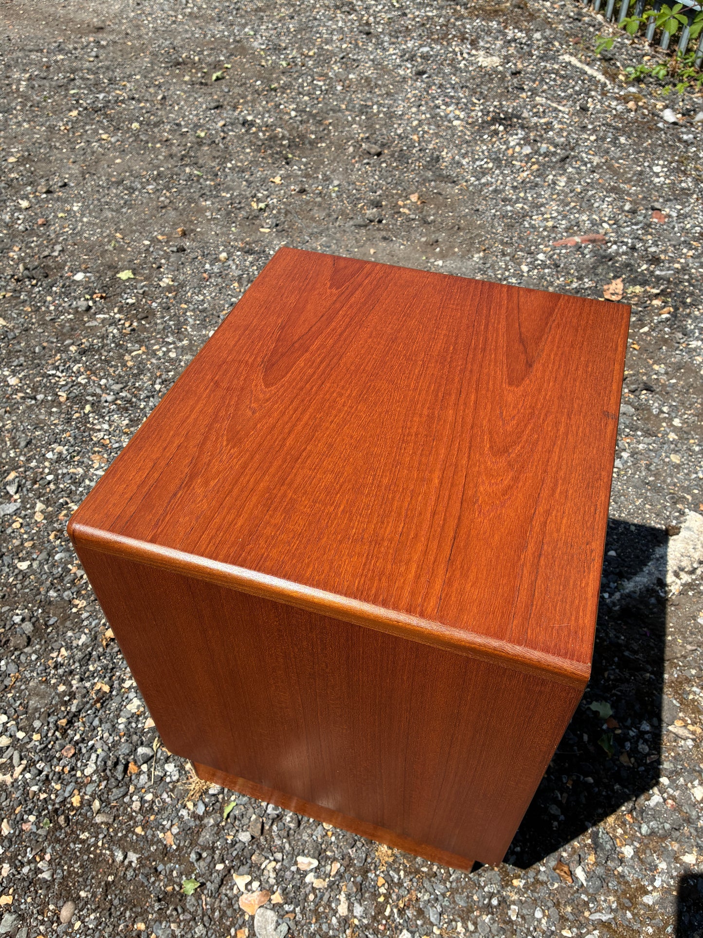 G Plan Fresco Teak Bedside Cabinet with Drawer & Open Shelf | Mid-Century Modern Bedside Table Vintage  | 46cm