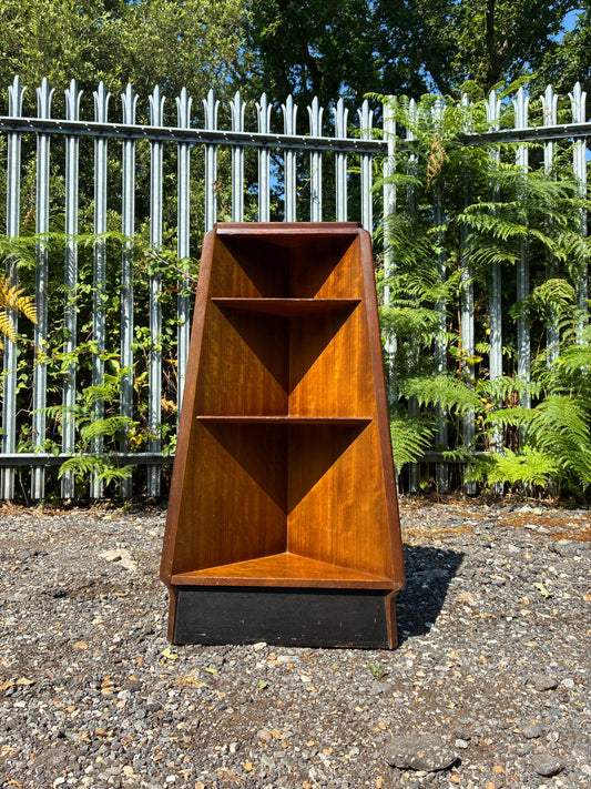 Vintage G Plan Librenza Pyramid Corner Shelf | Mid-Century Corner Display Shelving Unit