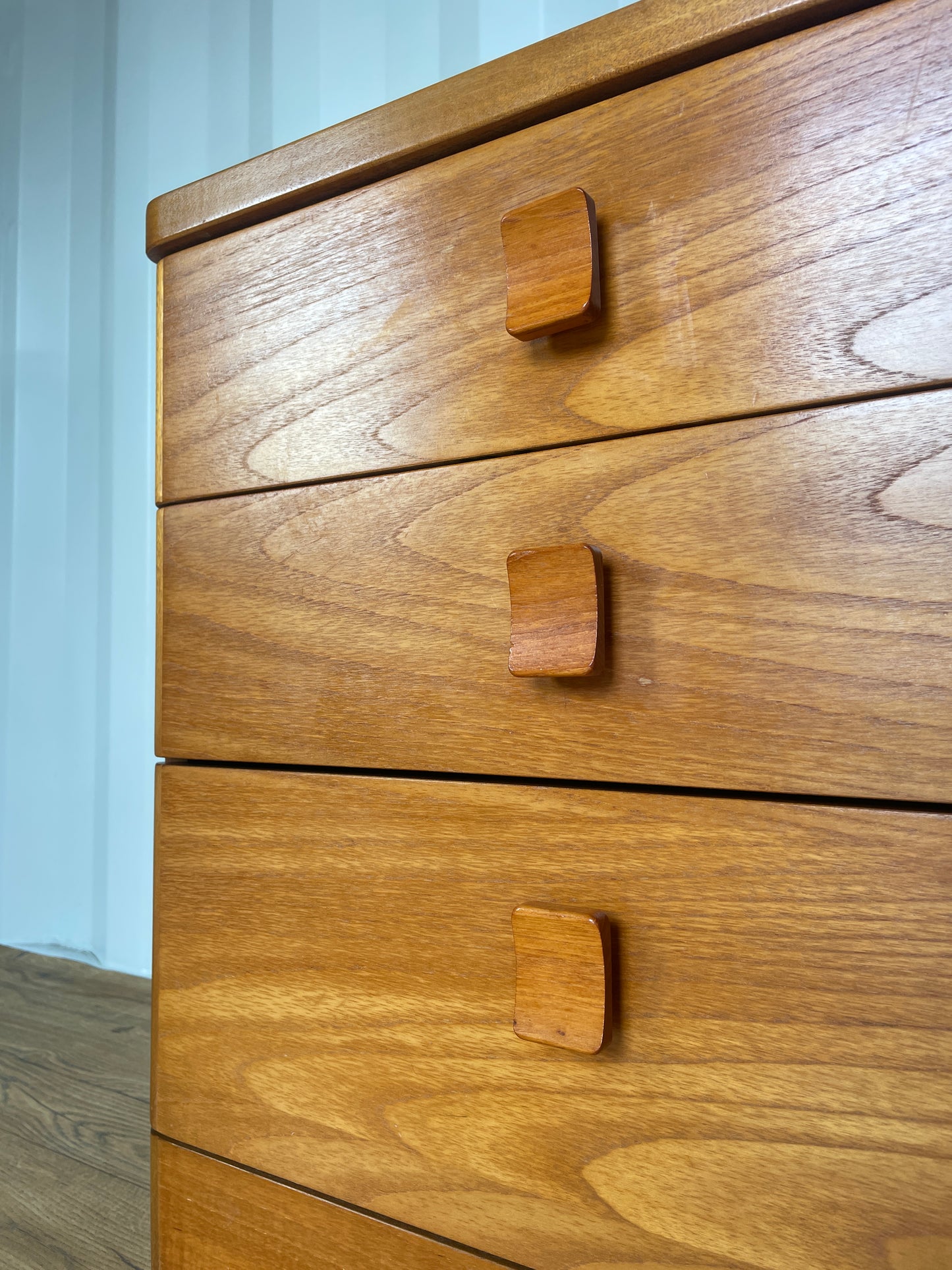 Stag Teak Bedside Chest / Cabinet Mid-Century