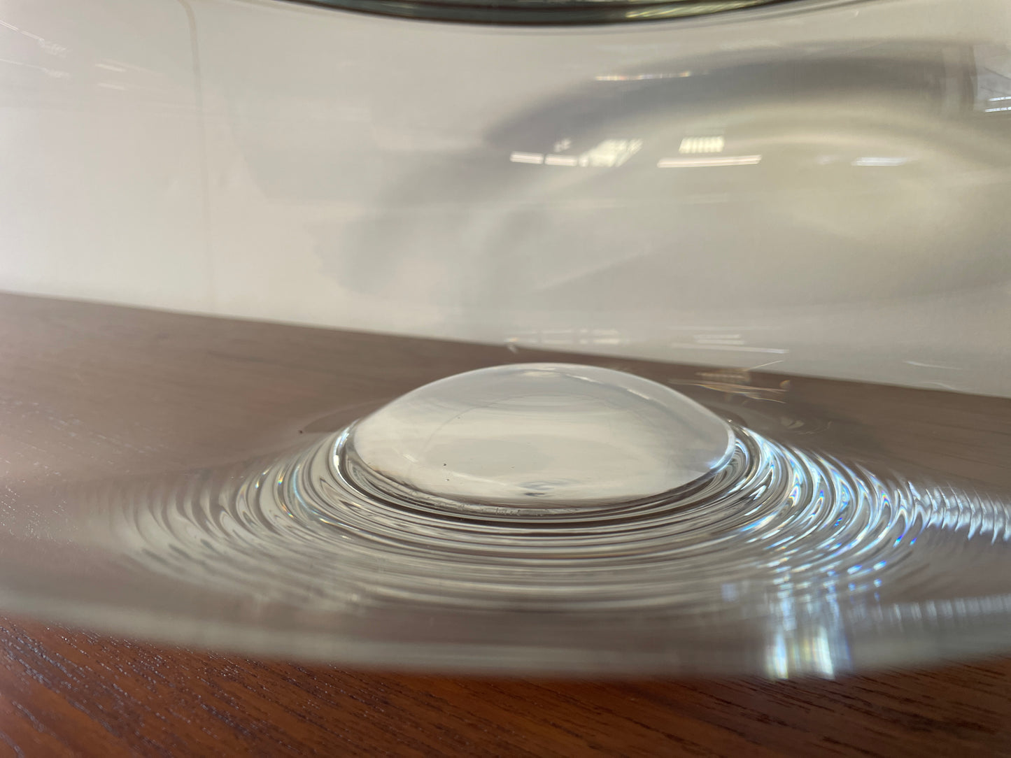 Mid-Century Clear Glass Bowl by Per Lütken for Holmegaard Provence, 1955