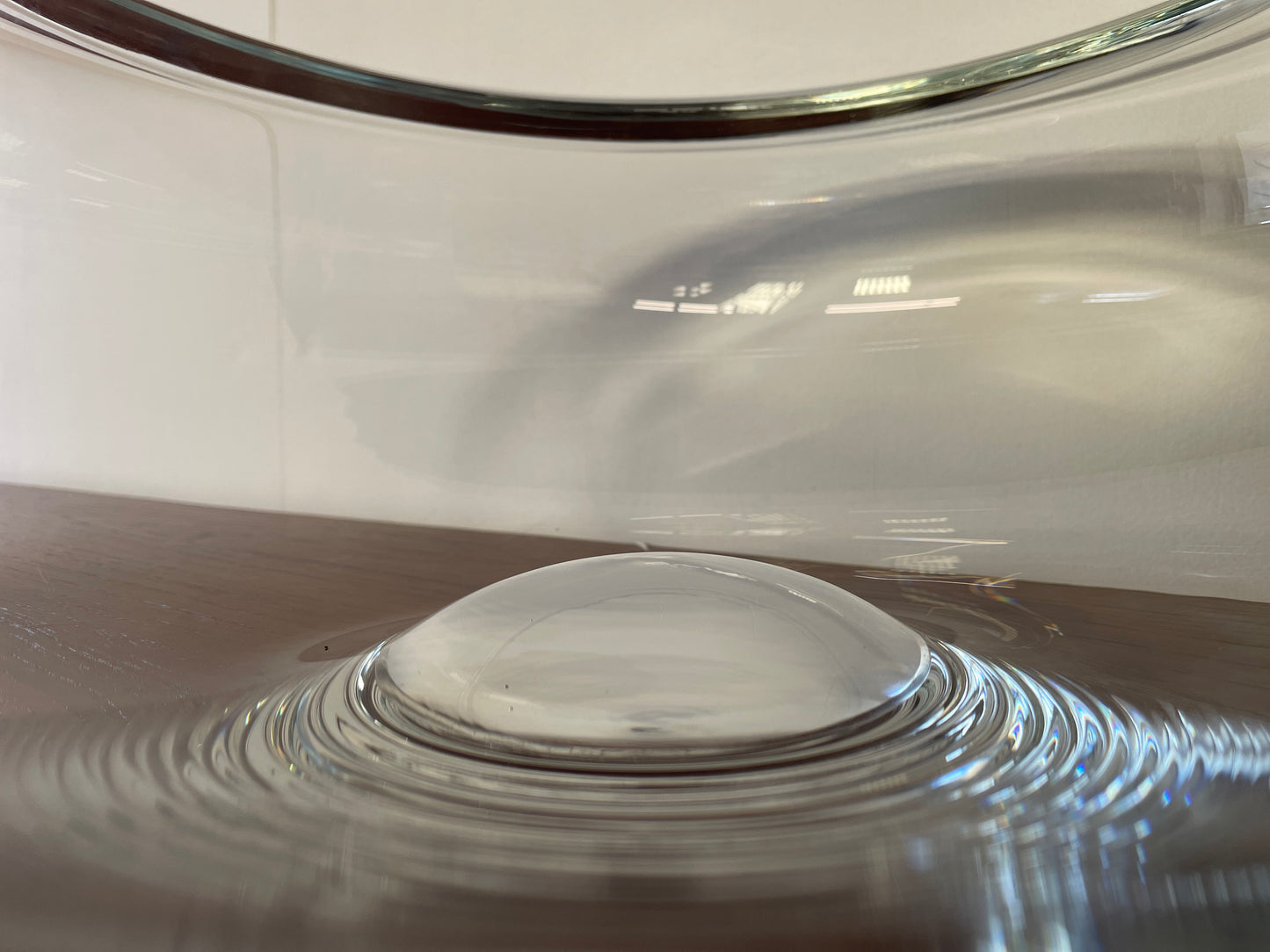 Mid-Century Clear Glass Bowl by Per Lütken for Holmegaard Provence, 1955