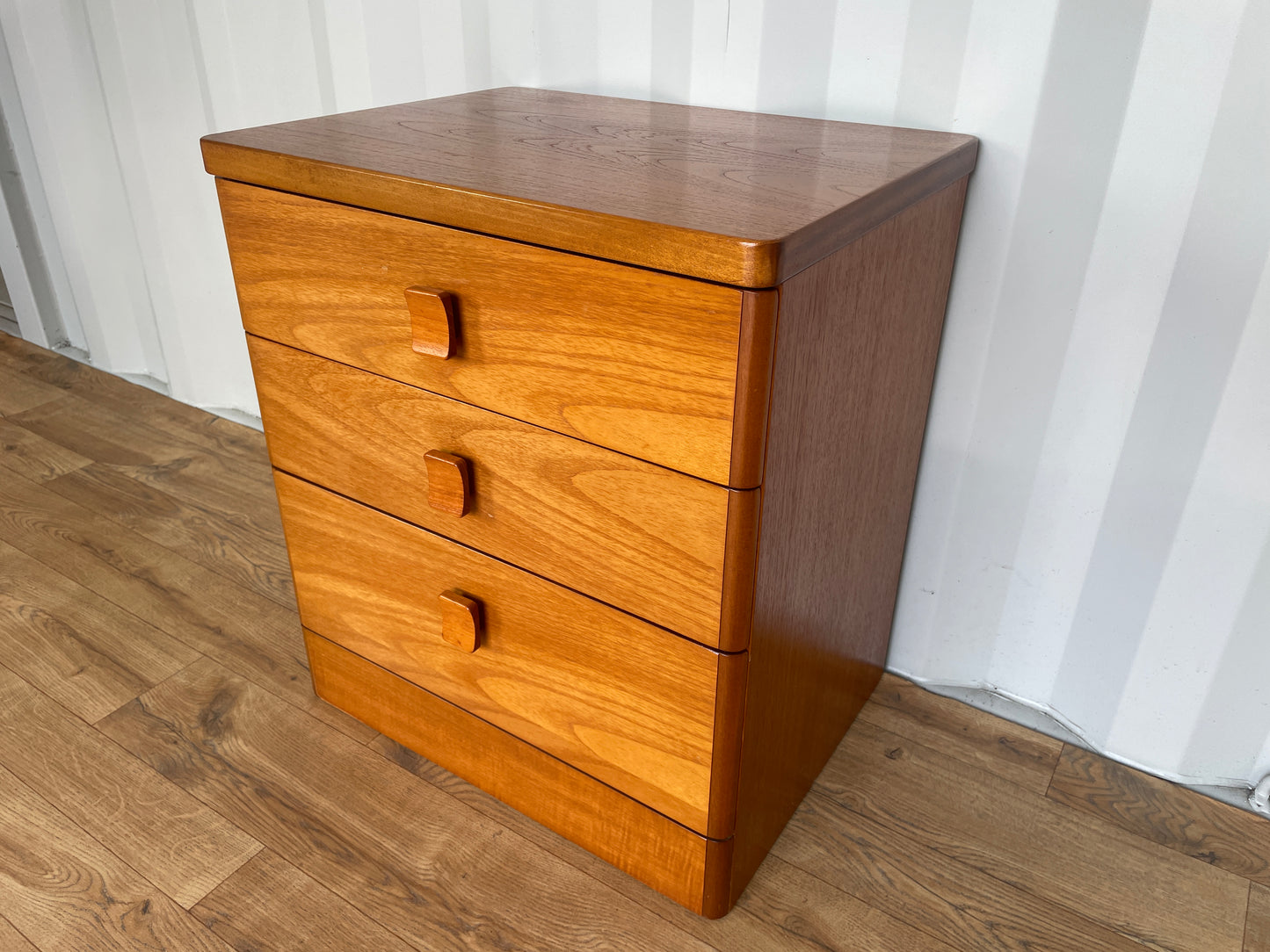 Stag Teak Bedside Chest / Cabinet Mid-Century