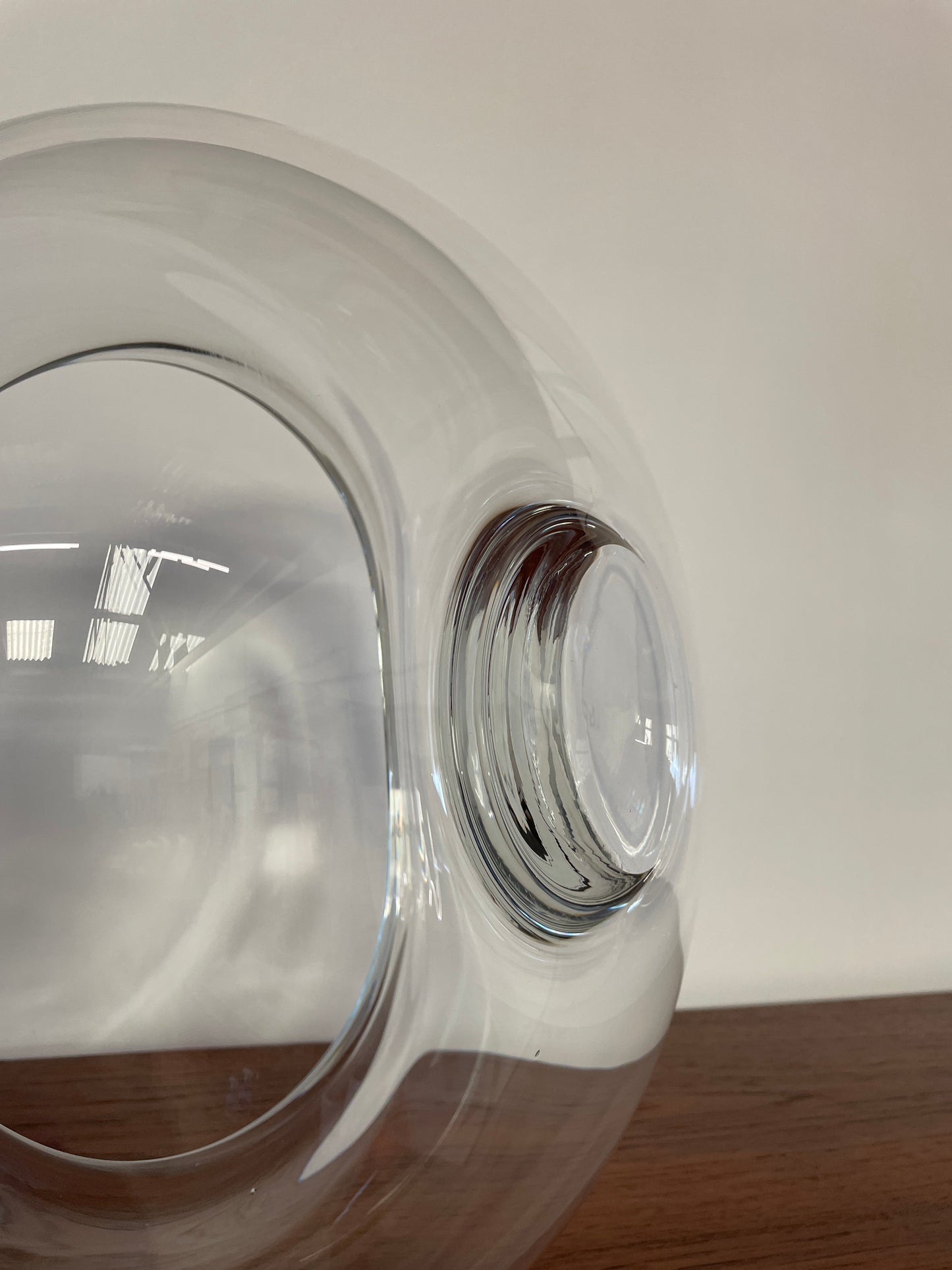 Mid-Century Clear Glass Bowl by Per Lütken for Holmegaard Provence, 1955