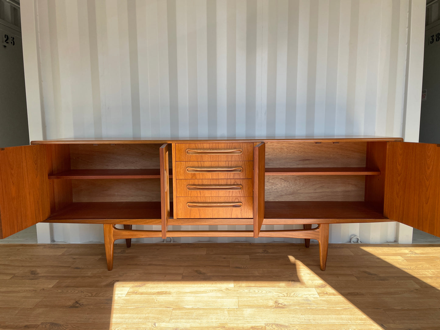 G-Plan Fresco Sideboard Teak Mid-Century - Long John