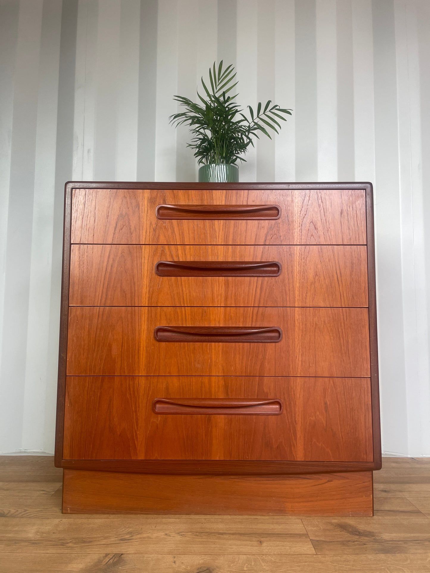 G Plan Chest of Drawers Fresco Mid-Century - Teak 4 Drawer