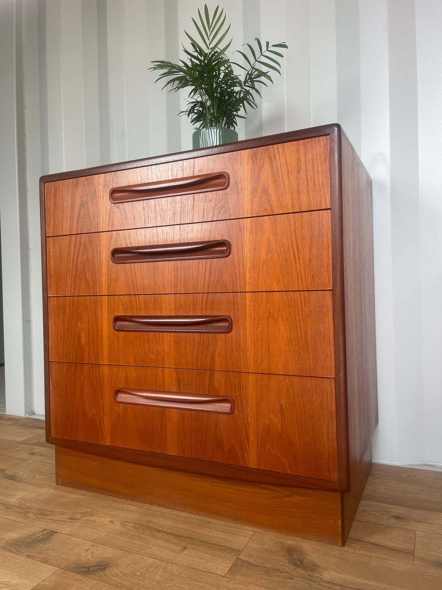 G Plan Chest of Drawers Fresco Mid-Century - Teak 4 Drawer