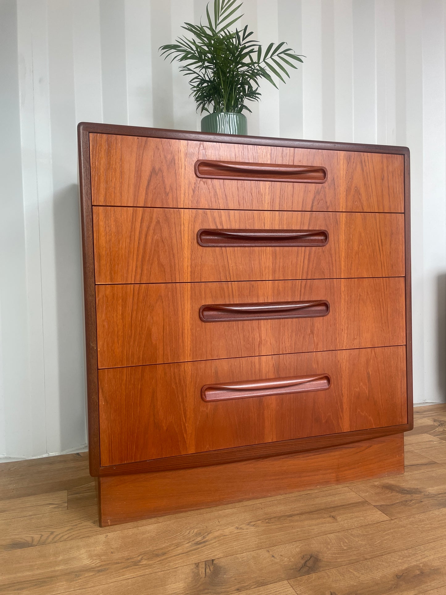 G Plan Chest of Drawers Fresco Mid-Century - Teak 4 Drawer