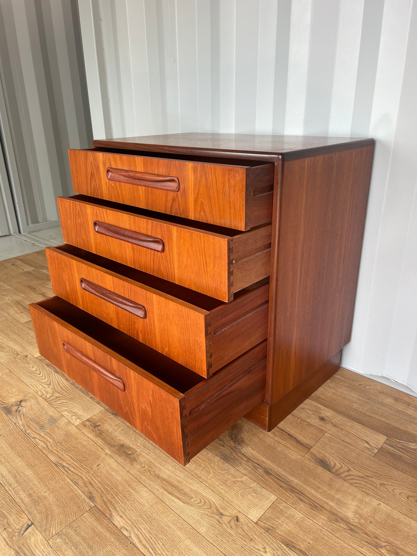 G Plan Chest of Drawers Fresco Mid-Century - Teak 4 Drawer