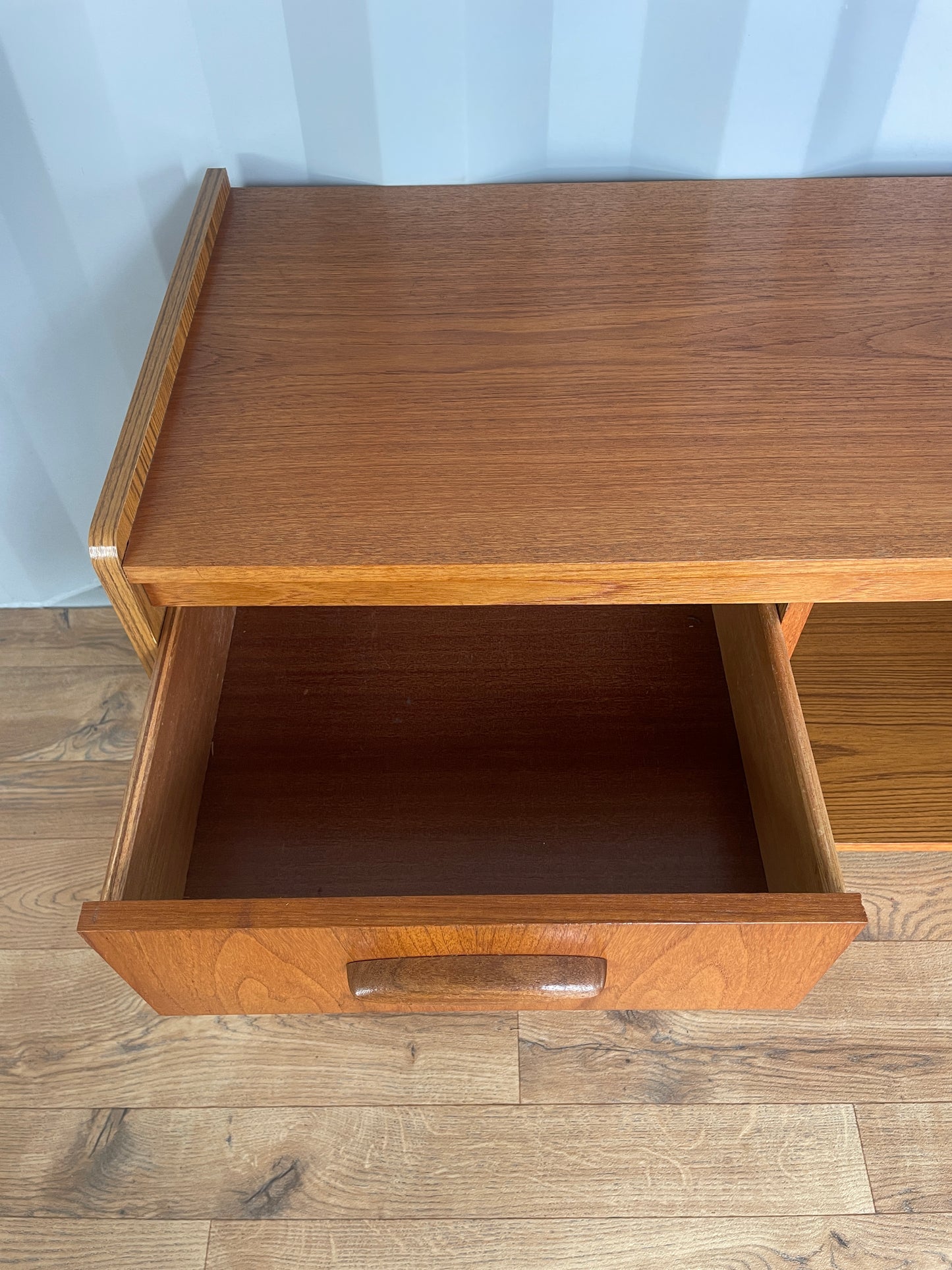 Media TV Cabinet Unit - Mid-Century / Records Storage