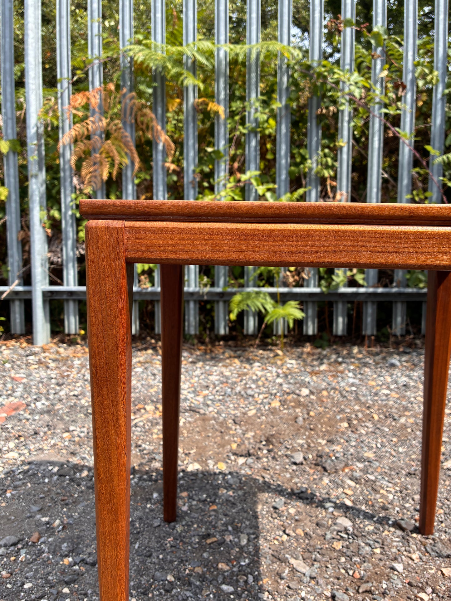 Mid-Century Teak Side Table | Danish Style Occasional Table | Retro Vintage End Table