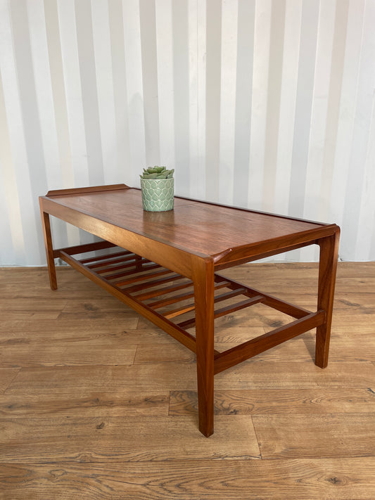 Remploy Extending Teak Coffee Table - Mid-Century Vintage