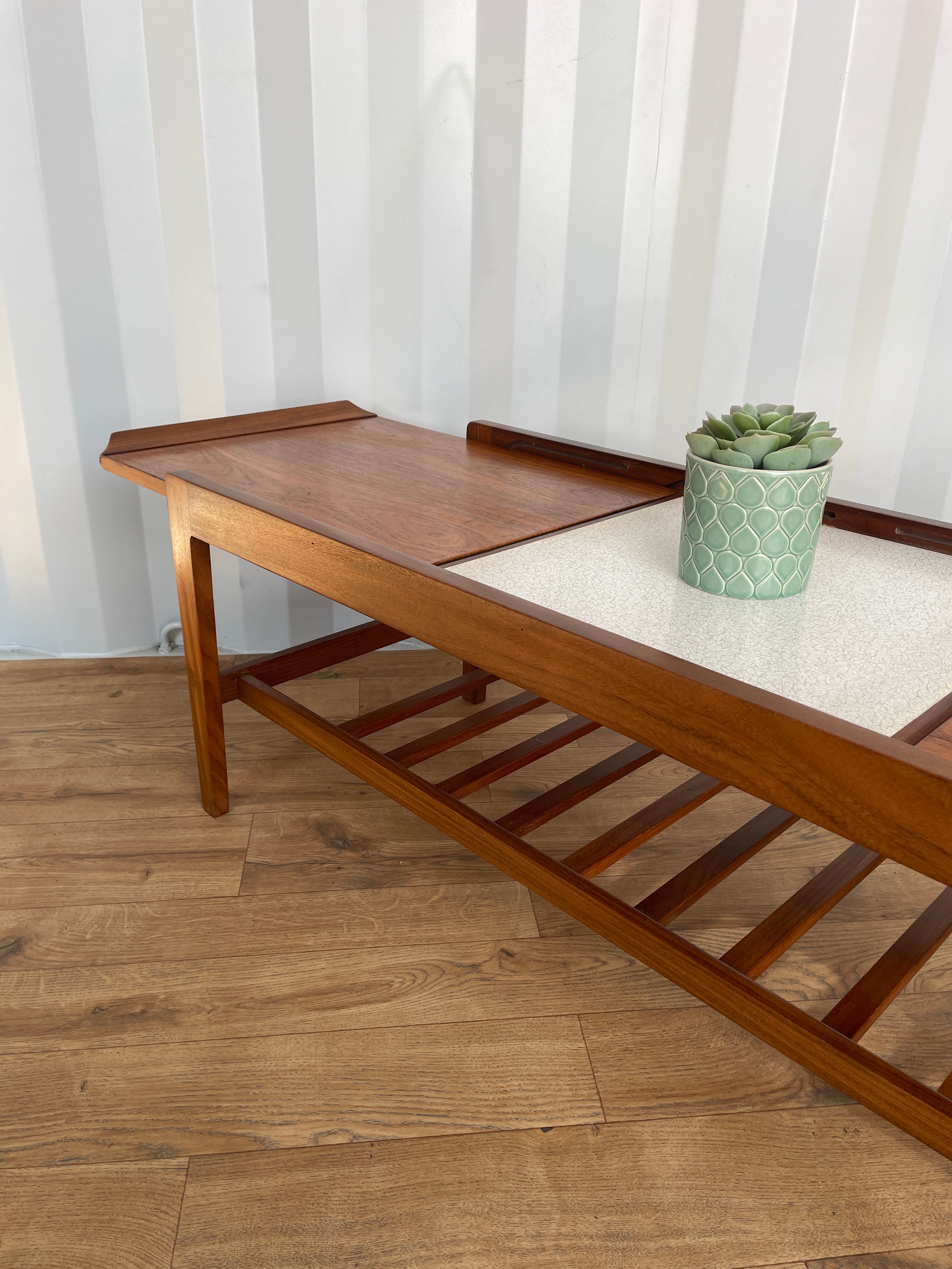 Remploy Extending Teak Coffee Table - Mid-Century Vintage – Hooke