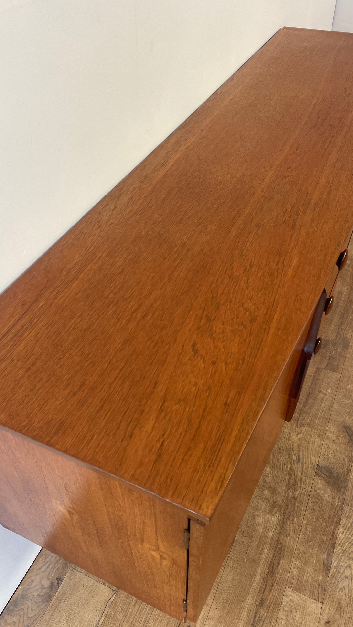 Beautility Teak Mid-Century Sideboard | Vintage 1960s British Modernist Cabinet