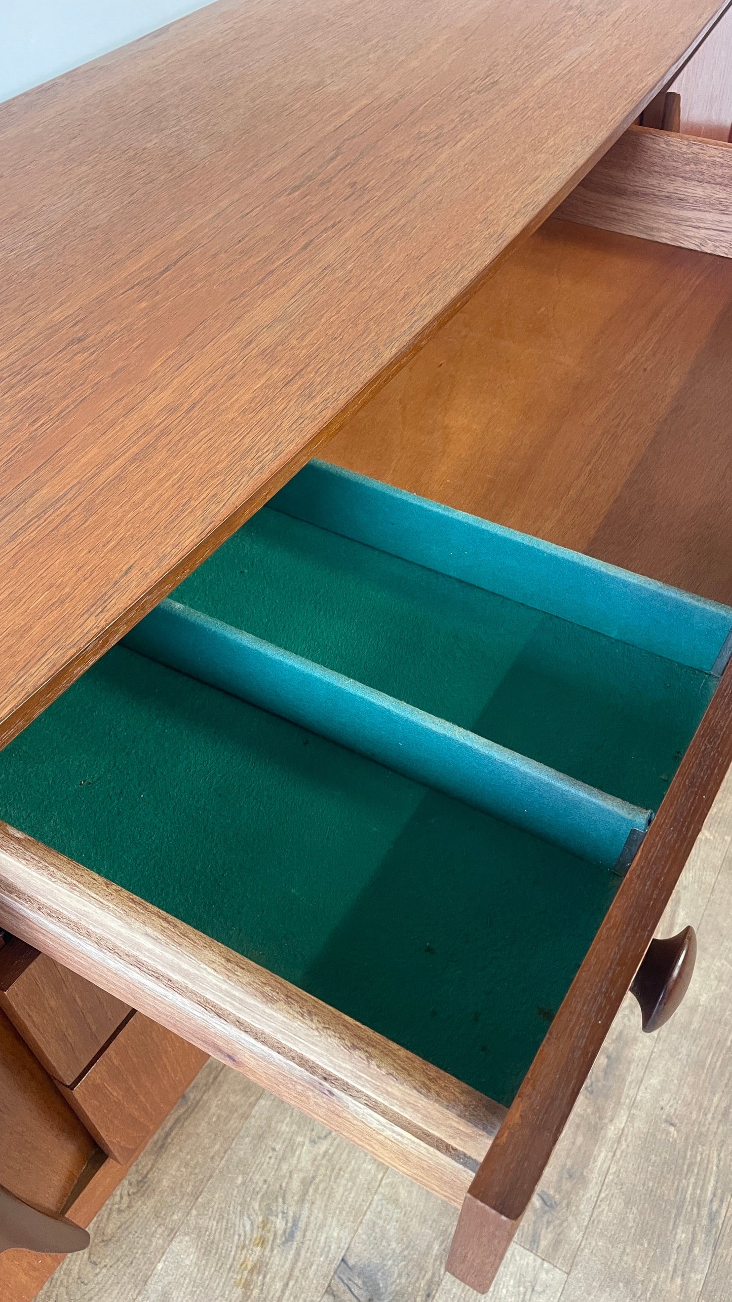 Beautility Teak Mid-Century Sideboard | Vintage 1960s British Modernist Cabinet