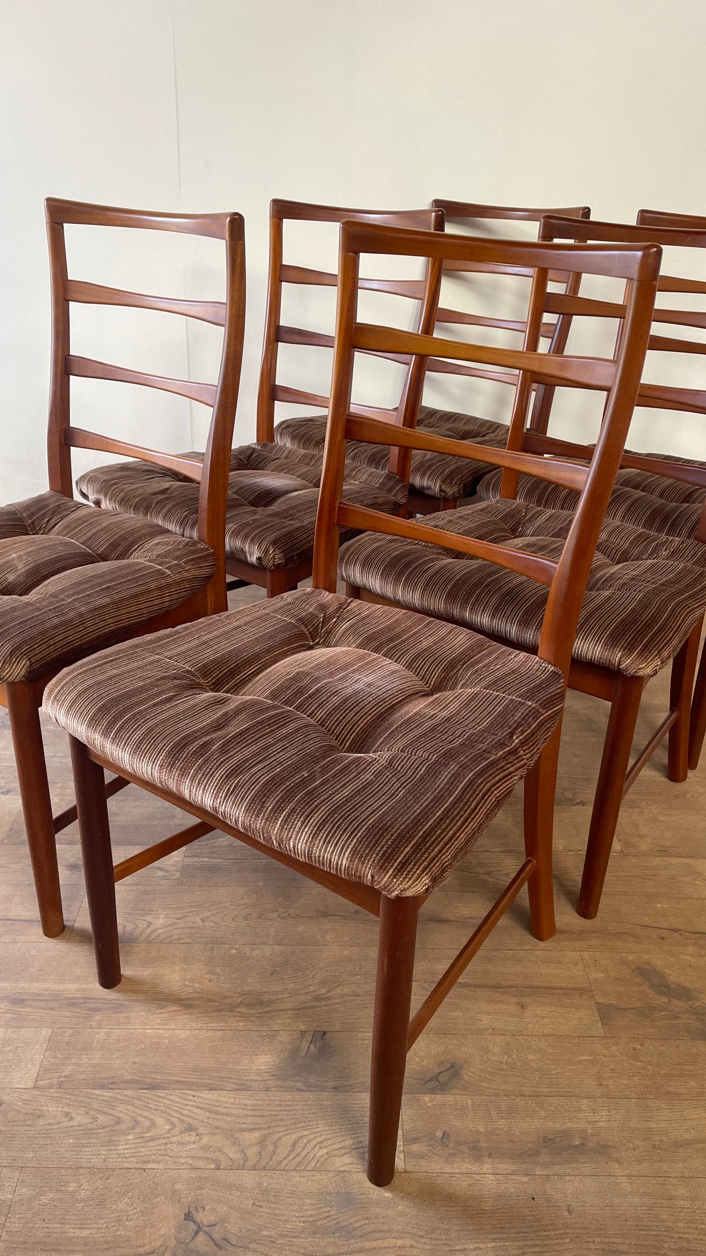 Set of 6 McIntosh Teak Mid-Century Dining Chairs | Vintage Scottish Design