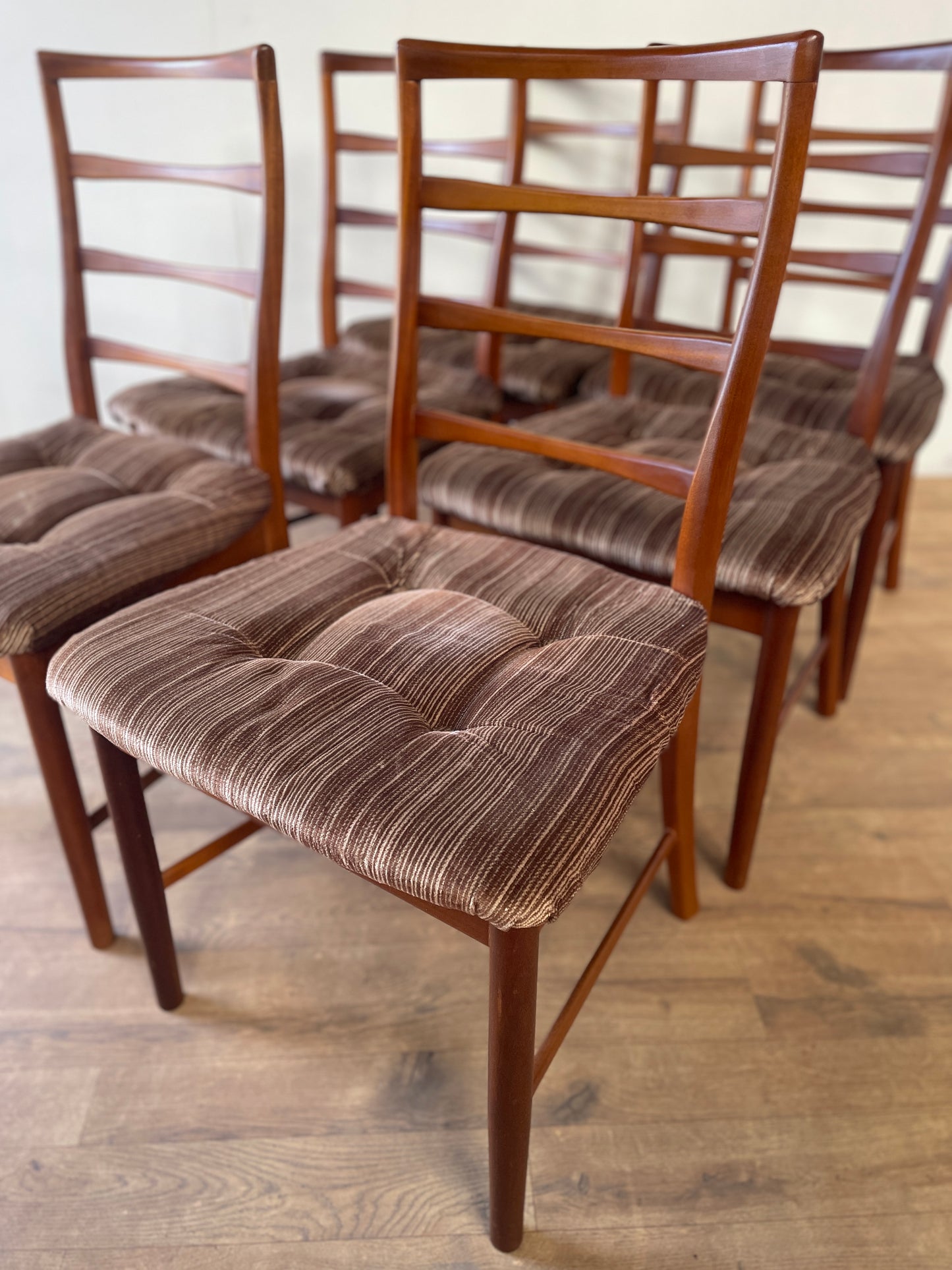 Set of 6 McIntosh Teak Mid-Century Dining Chairs | Vintage Scottish Design