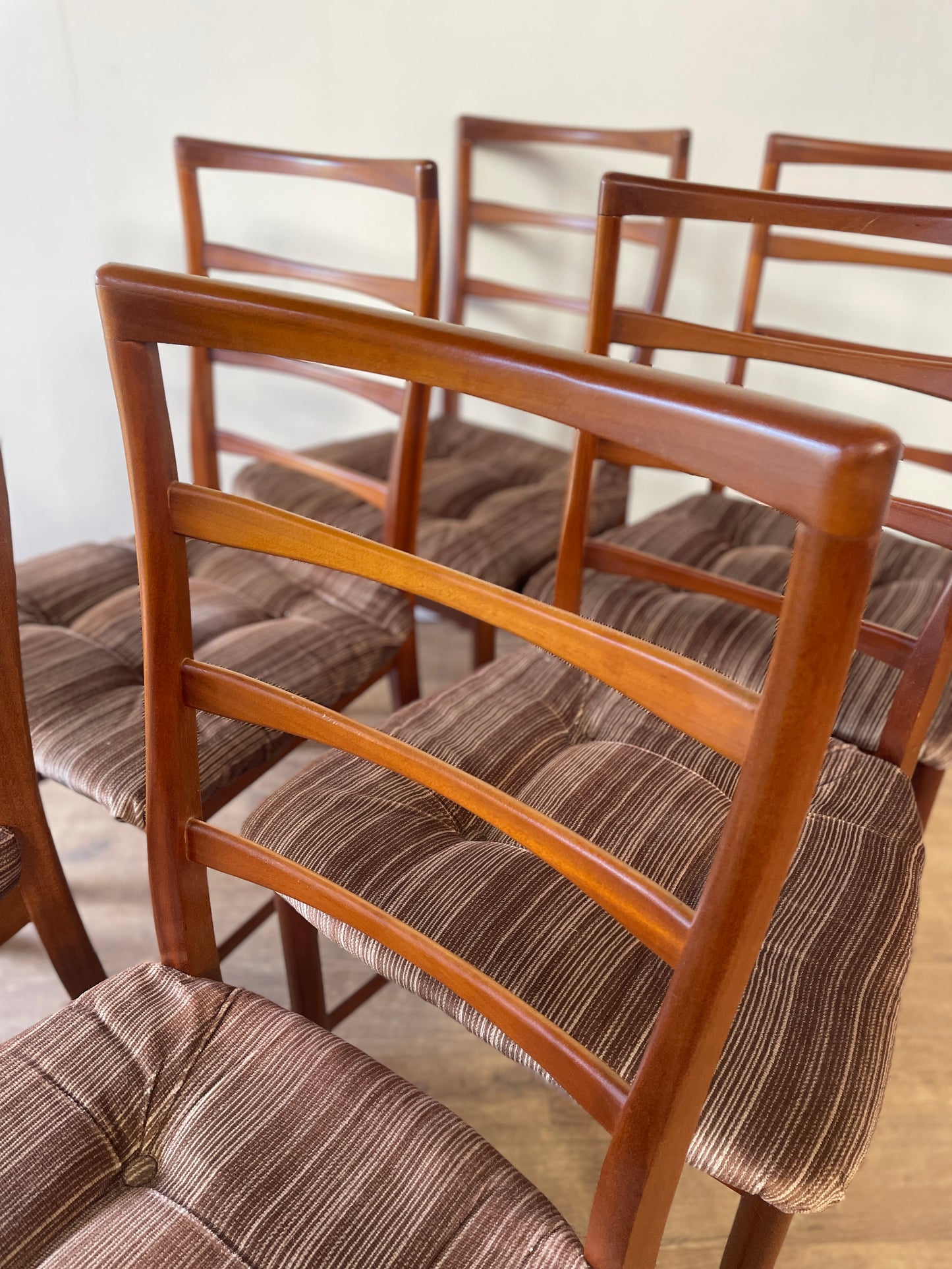Set of 6 McIntosh Teak Mid-Century Dining Chairs | Vintage Scottish Design