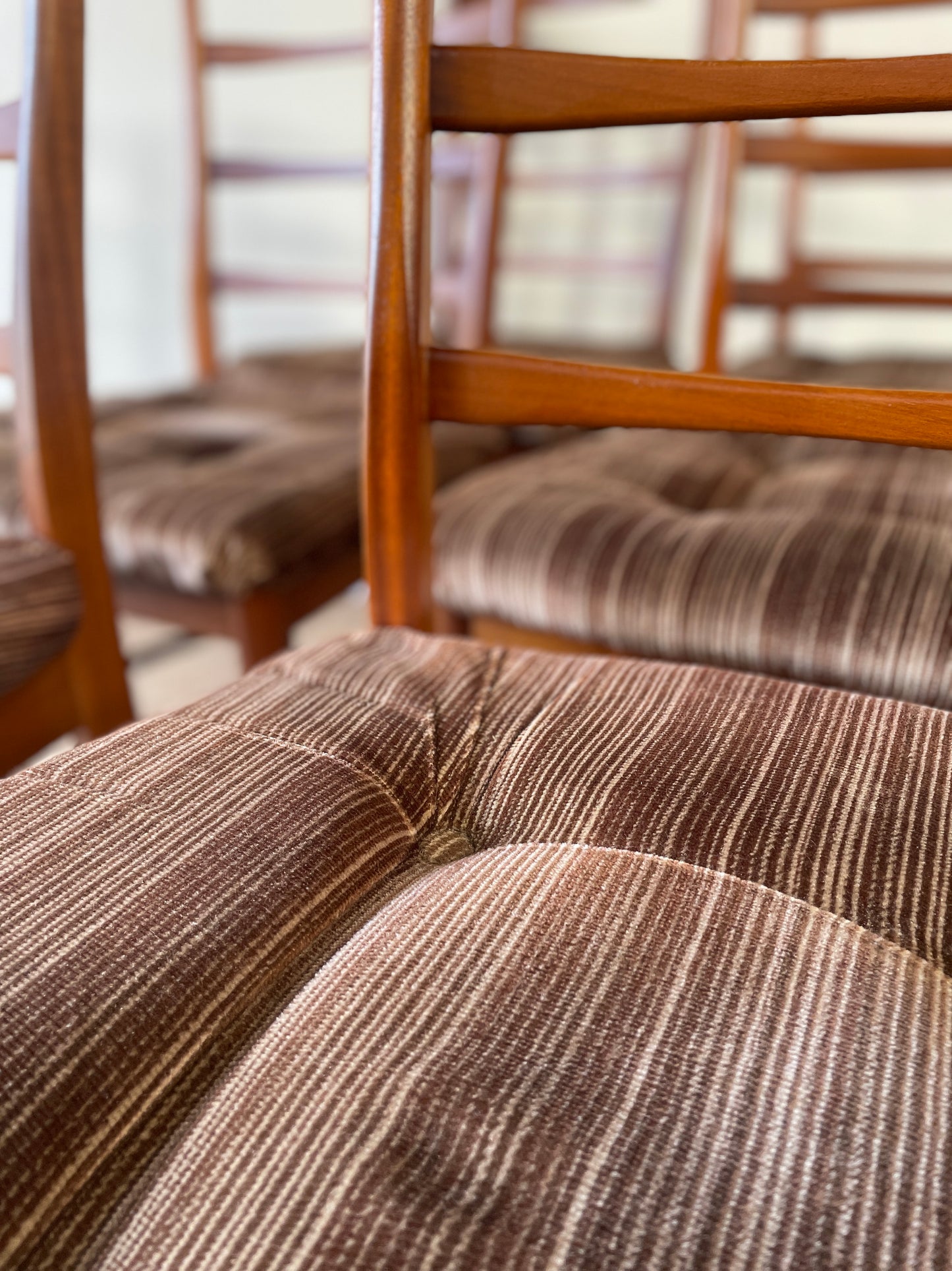 Set of 6 McIntosh Teak Mid-Century Dining Chairs | Vintage Scottish Design