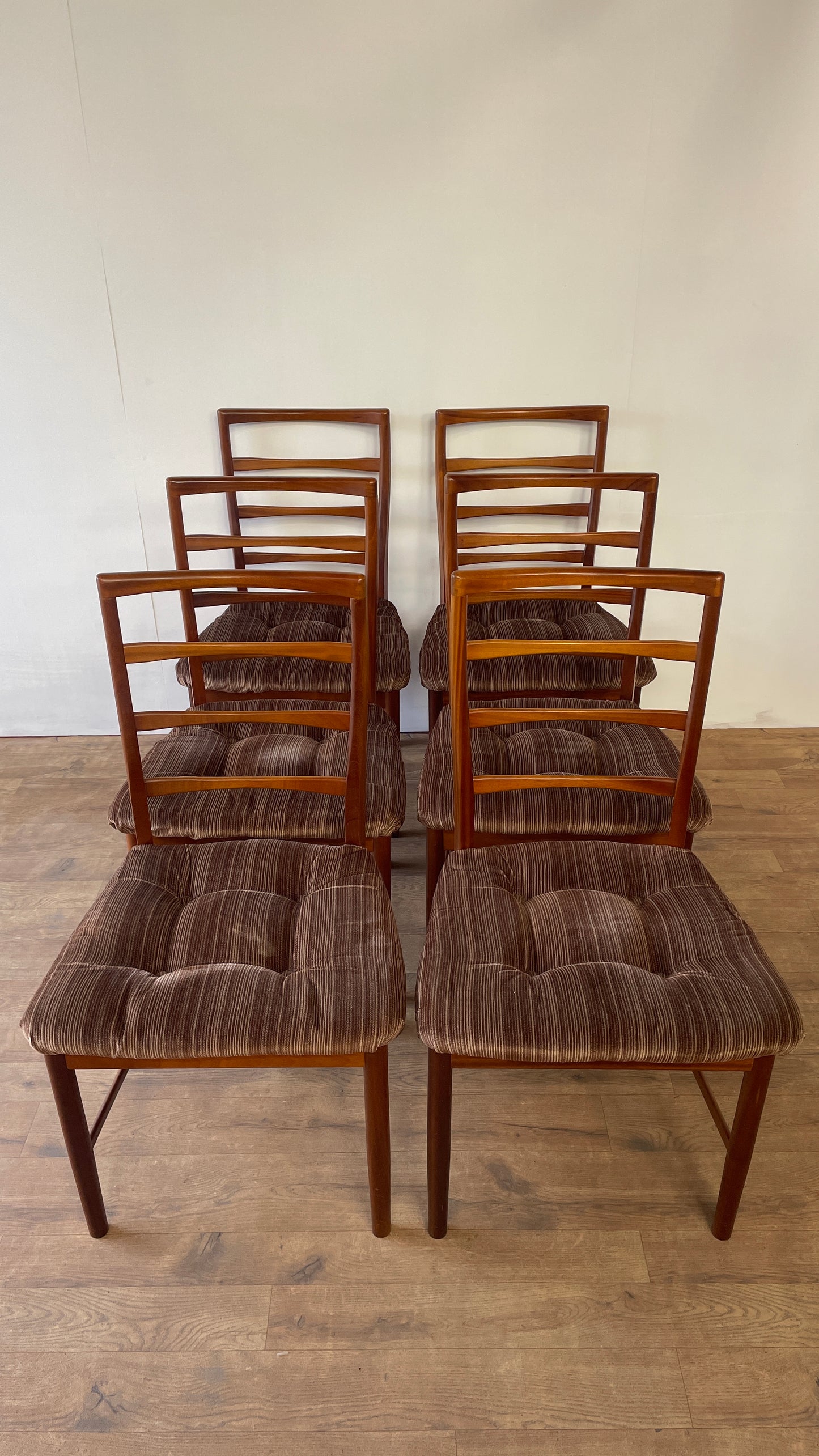 Set of 6 McIntosh Teak Mid-Century Dining Chairs | Vintage Scottish Design