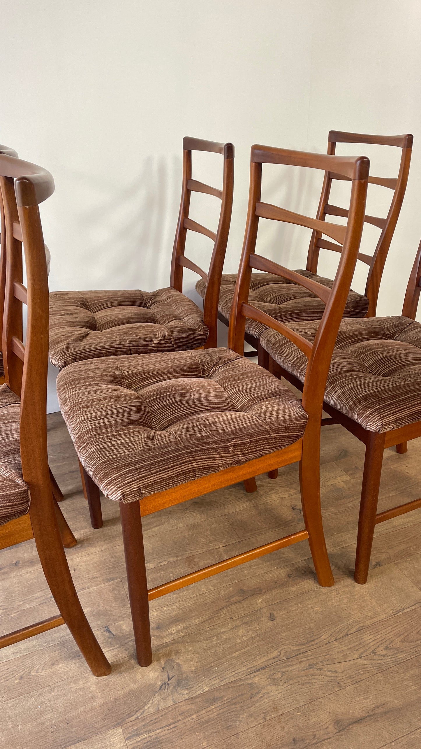 Set of 6 McIntosh Teak Mid-Century Dining Chairs | Vintage Scottish Design