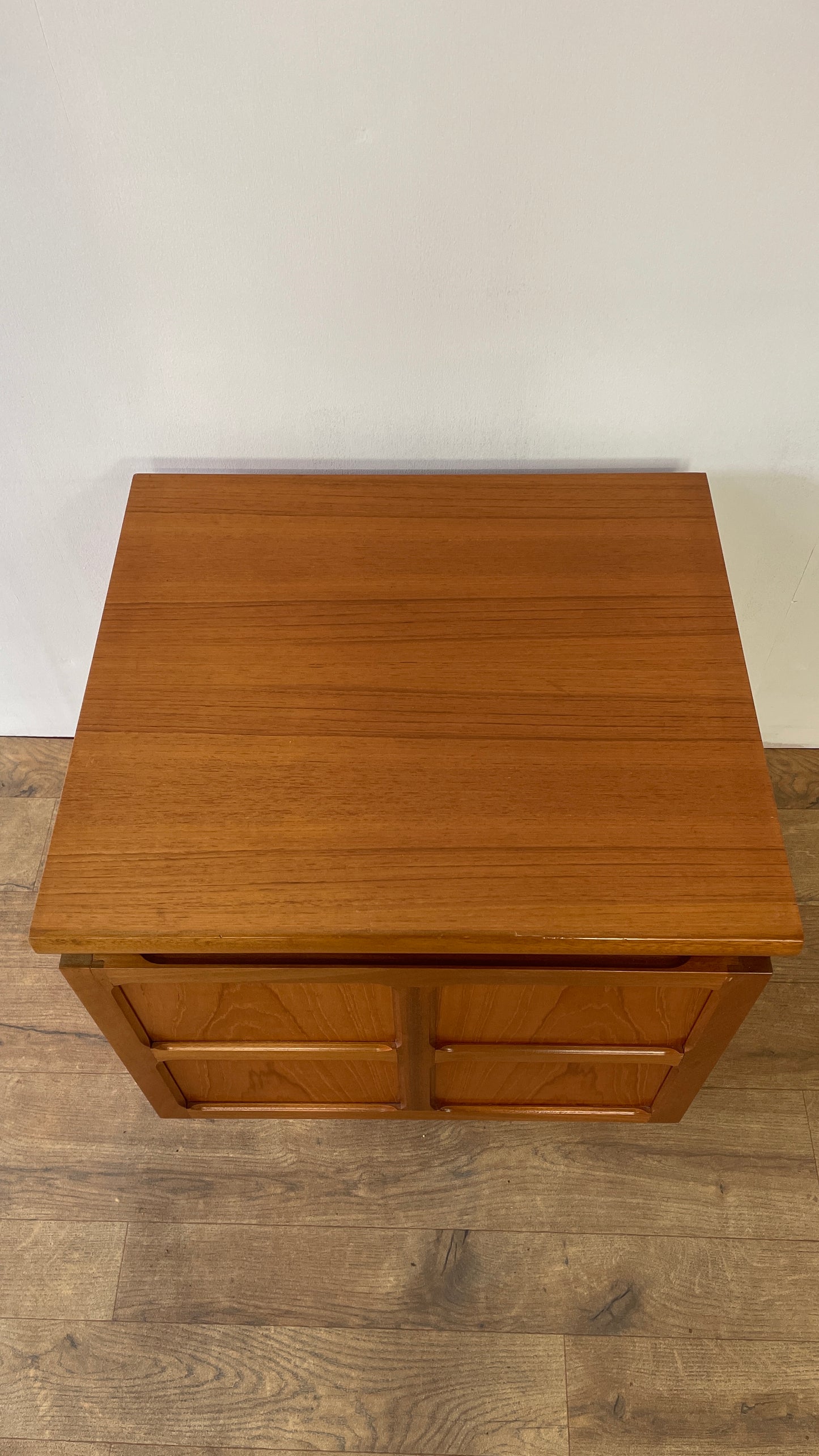 Nathan Teak Mid-Century Bedside Cabinet | Vintage Danish-Style Cupboard