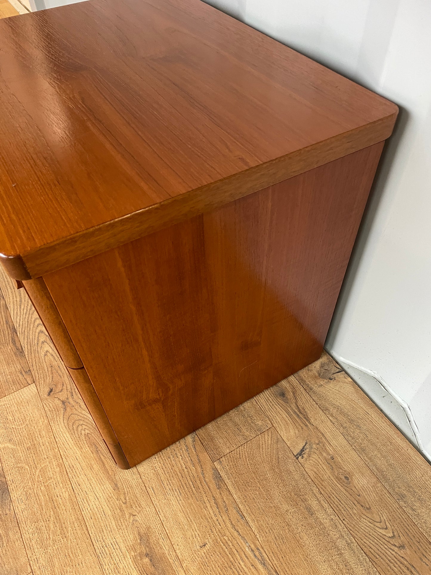 Small Stag Bedside Chest / Cabinet - Mid-Century