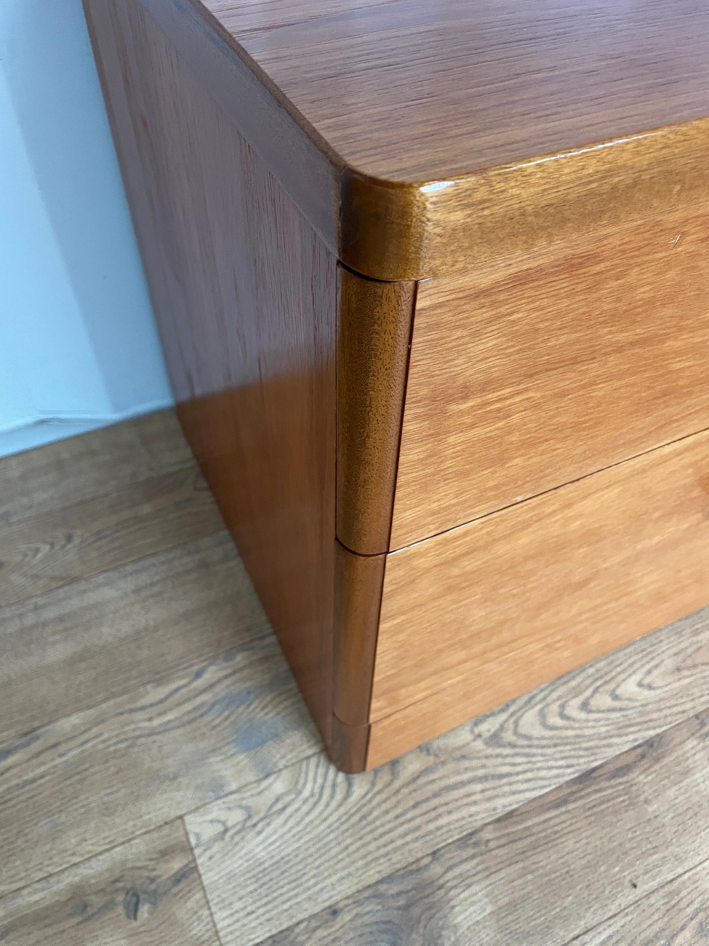 Small Stag Bedside Chest / Cabinet - Mid-Century