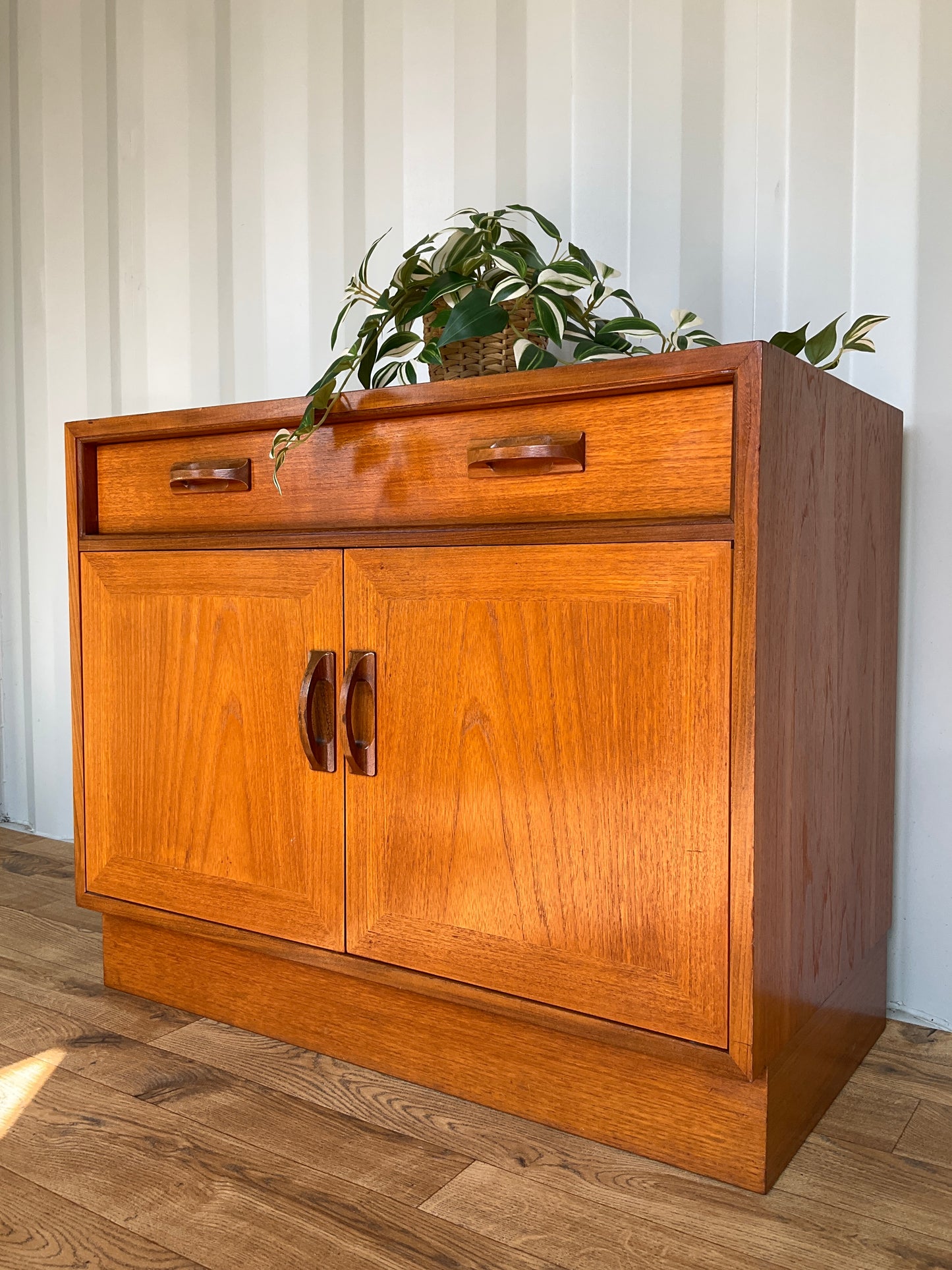 Vintage G Plan Sierra Sideboard / Cabinet Media Unit - Teak Mid-Century Retro