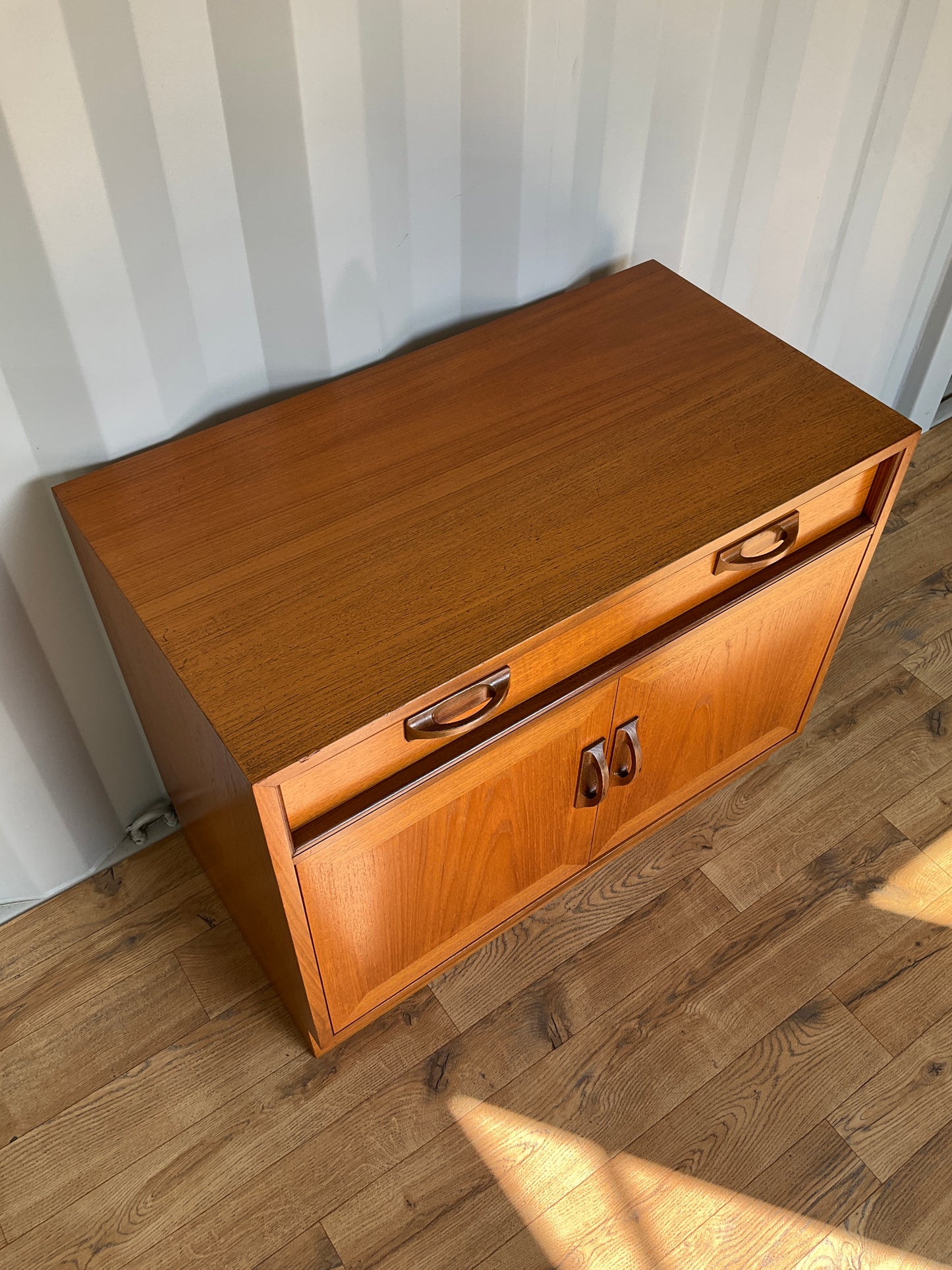 Vintage G Plan Sierra Sideboard / Cabinet Media Unit - Teak Mid-Century Retro