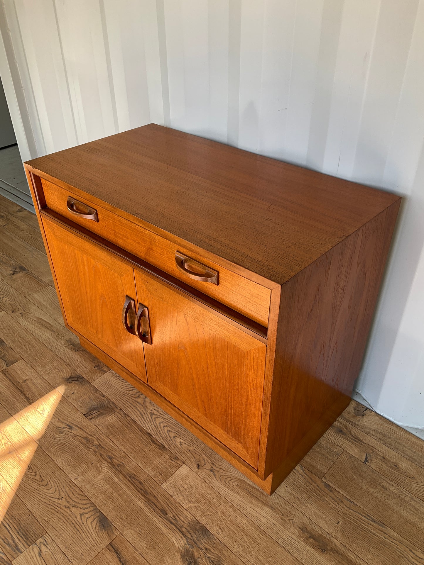 Vintage G Plan Sierra Sideboard / Cabinet Media Unit - Teak Mid-Century Retro