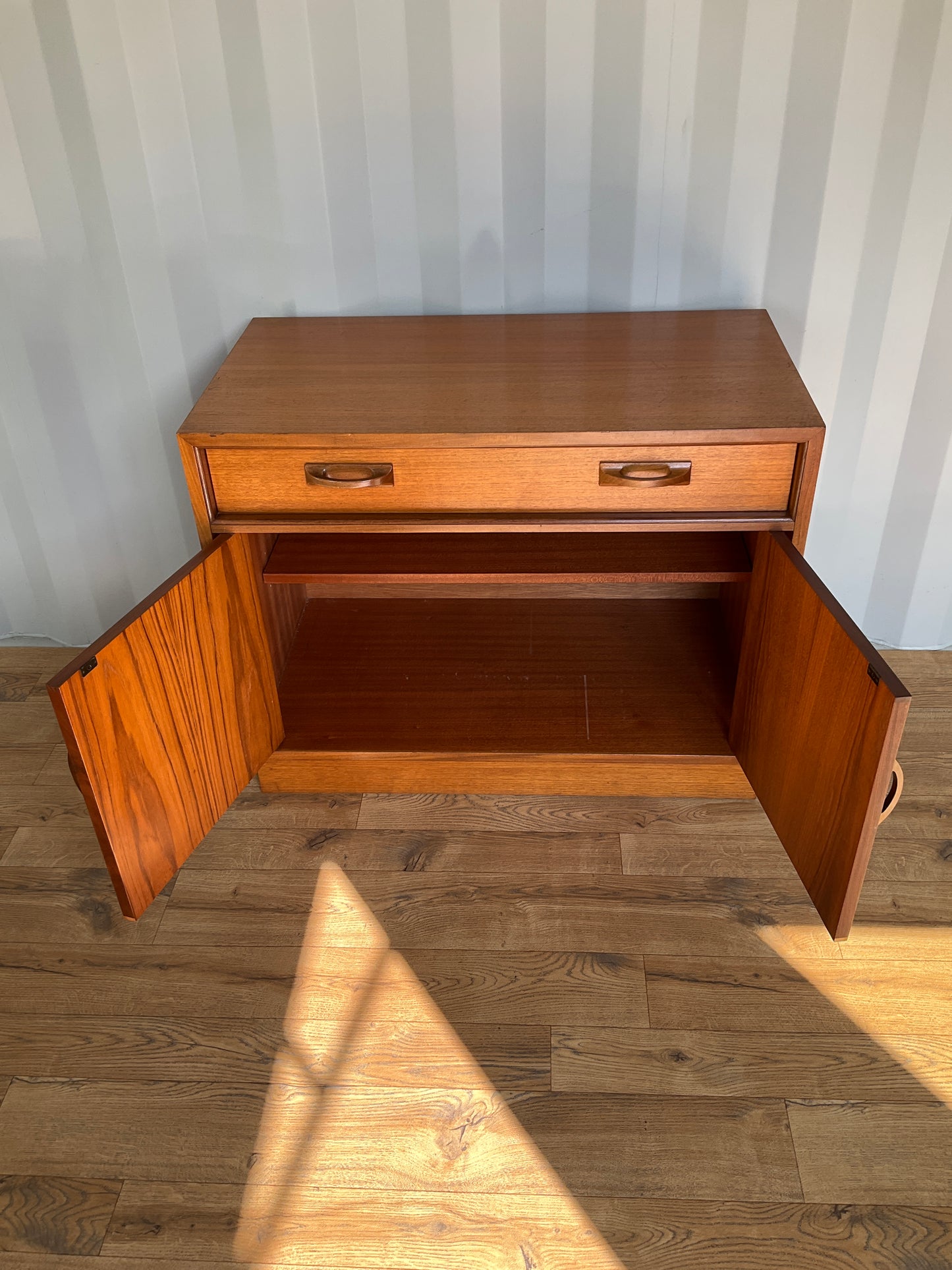 Vintage G Plan Sierra Sideboard / Cabinet Media Unit - Teak Mid-Century Retro