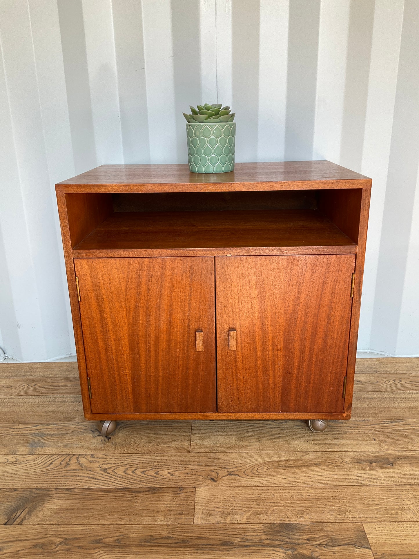 Mid-Century Teak Cabinet - Records / Bedside / TV Unit