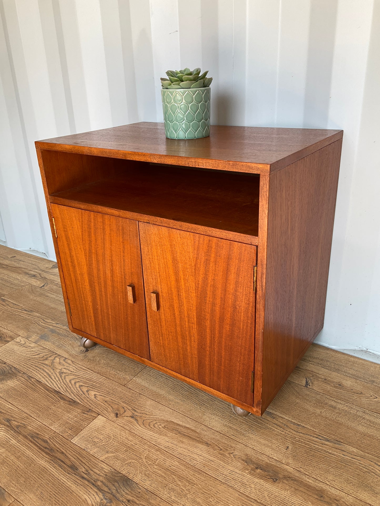 Mid-Century Teak Cabinet - Records / Bedside / TV Unit