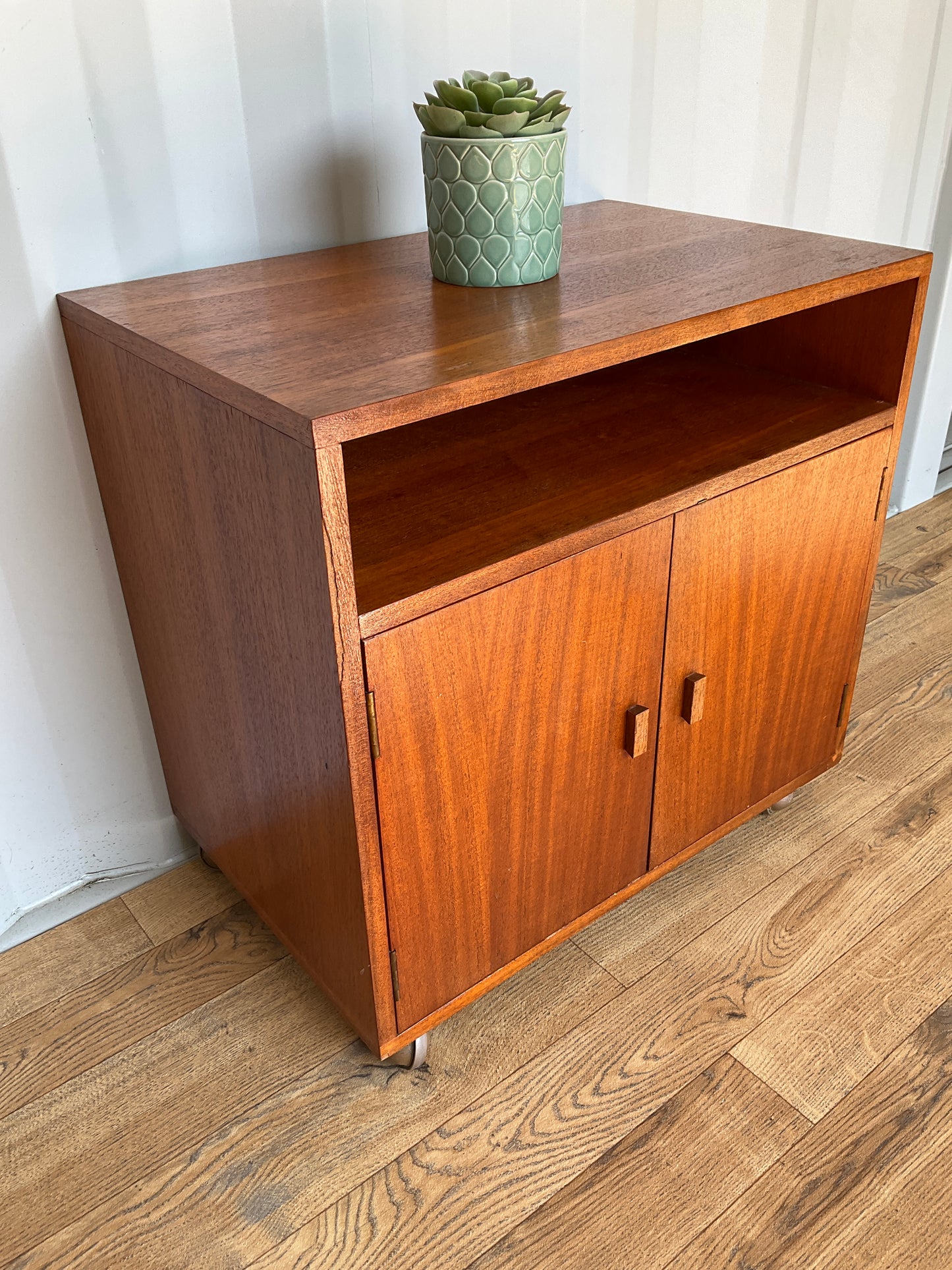 Mid-Century Teak Cabinet - Records / Bedside / TV Unit