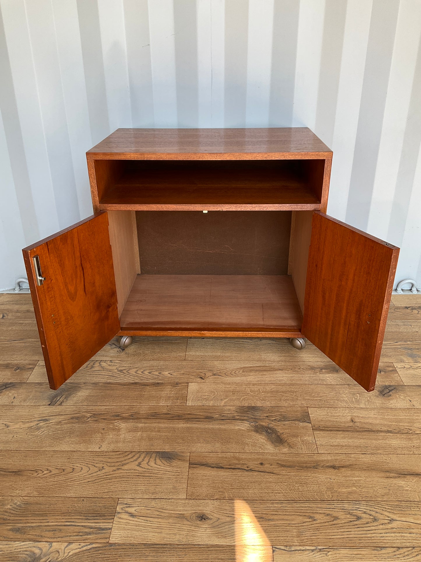 Mid-Century Teak Cabinet - Records / Bedside / TV Unit