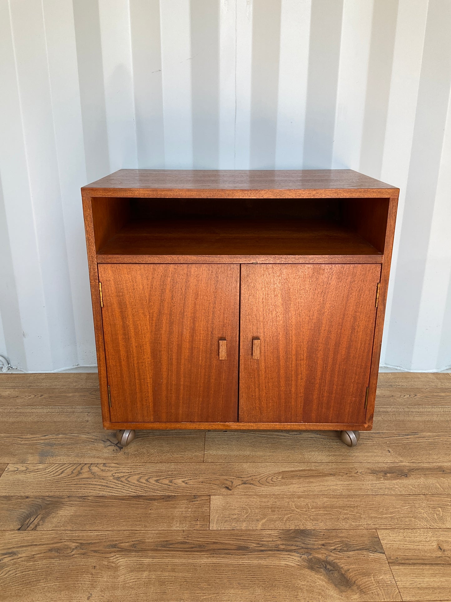 Mid-Century Teak Cabinet - Records / Bedside / TV Unit