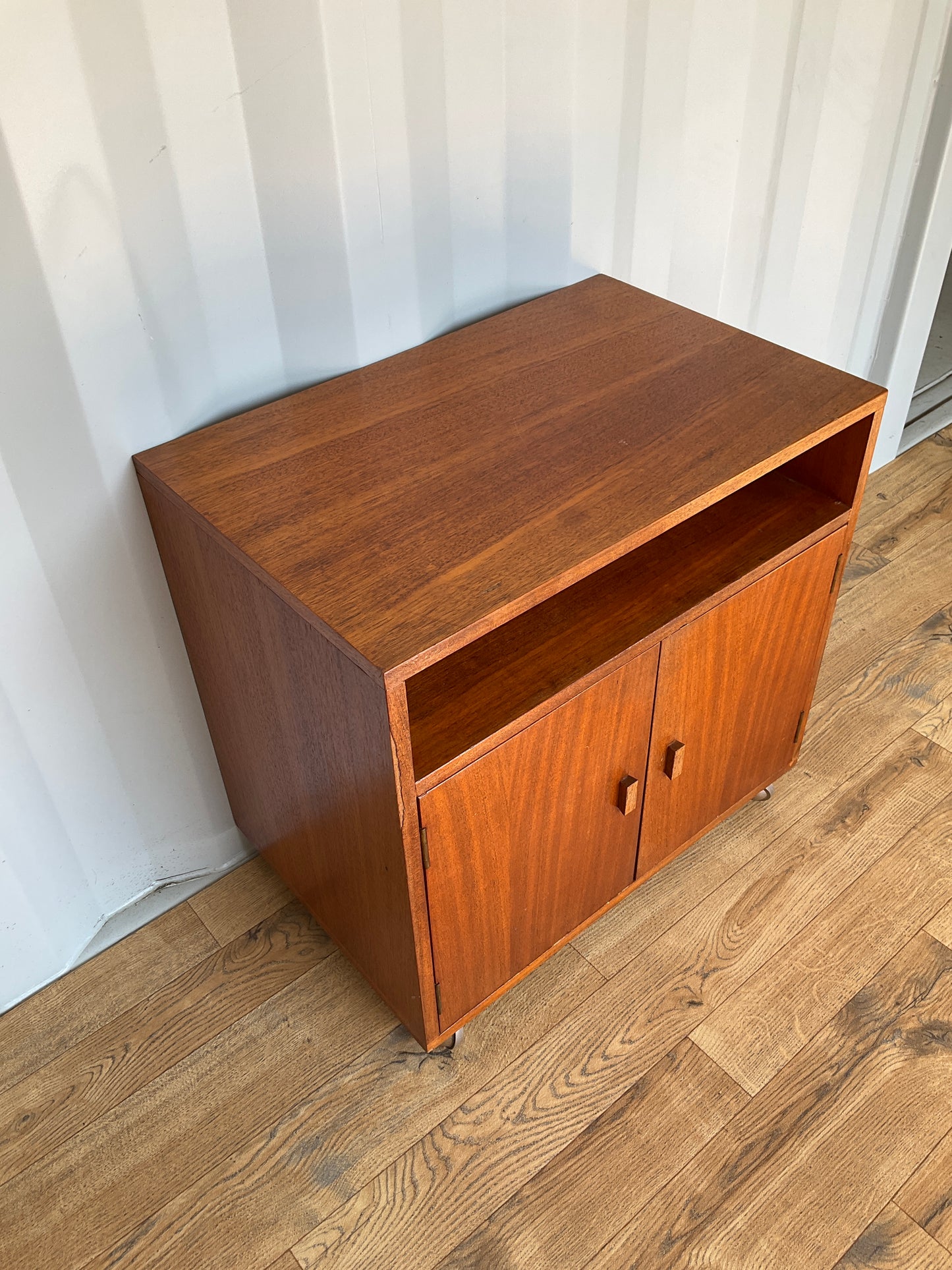 Mid-Century Teak Cabinet - Records / Bedside / TV Unit