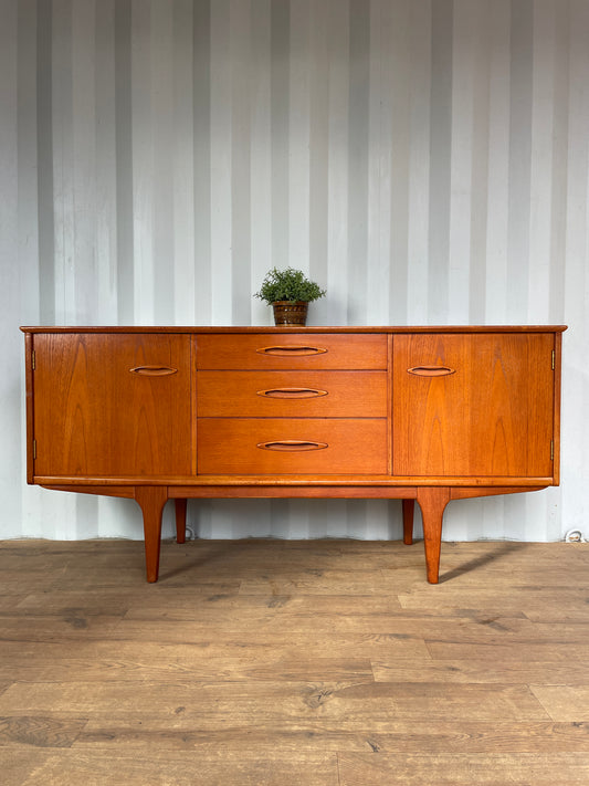 Danish Teak Mid-Century Jentique Sideboard | Vintage 1960s Storage Cabinet | 152cm
