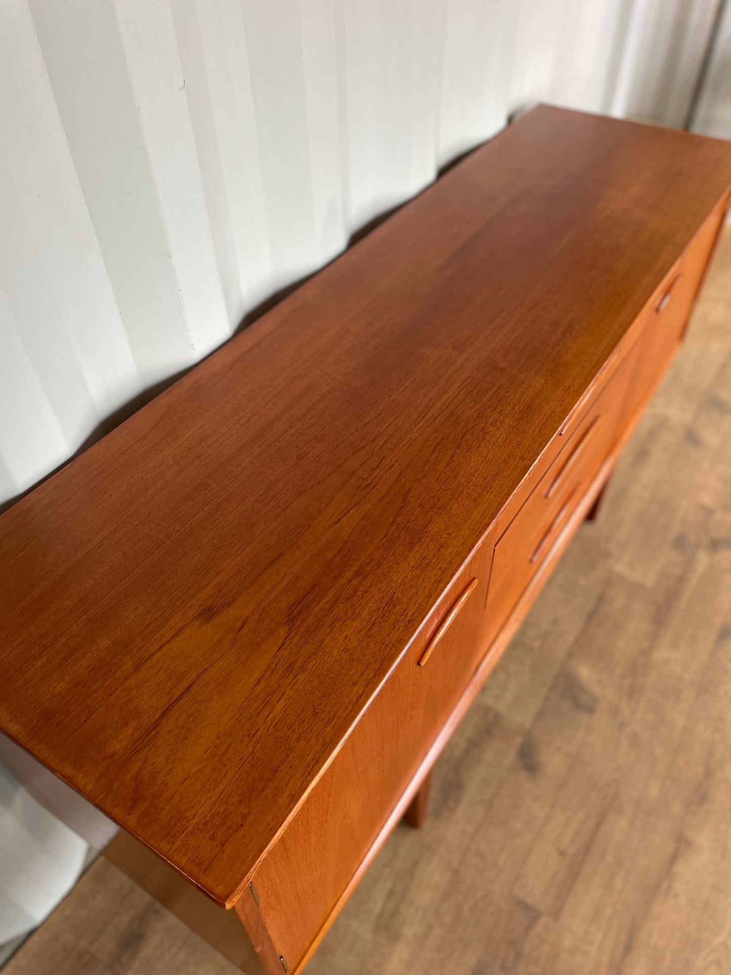 Danish Teak Mid-Century Jentique Sideboard | Vintage 1960s Storage Cabinet | 152cm