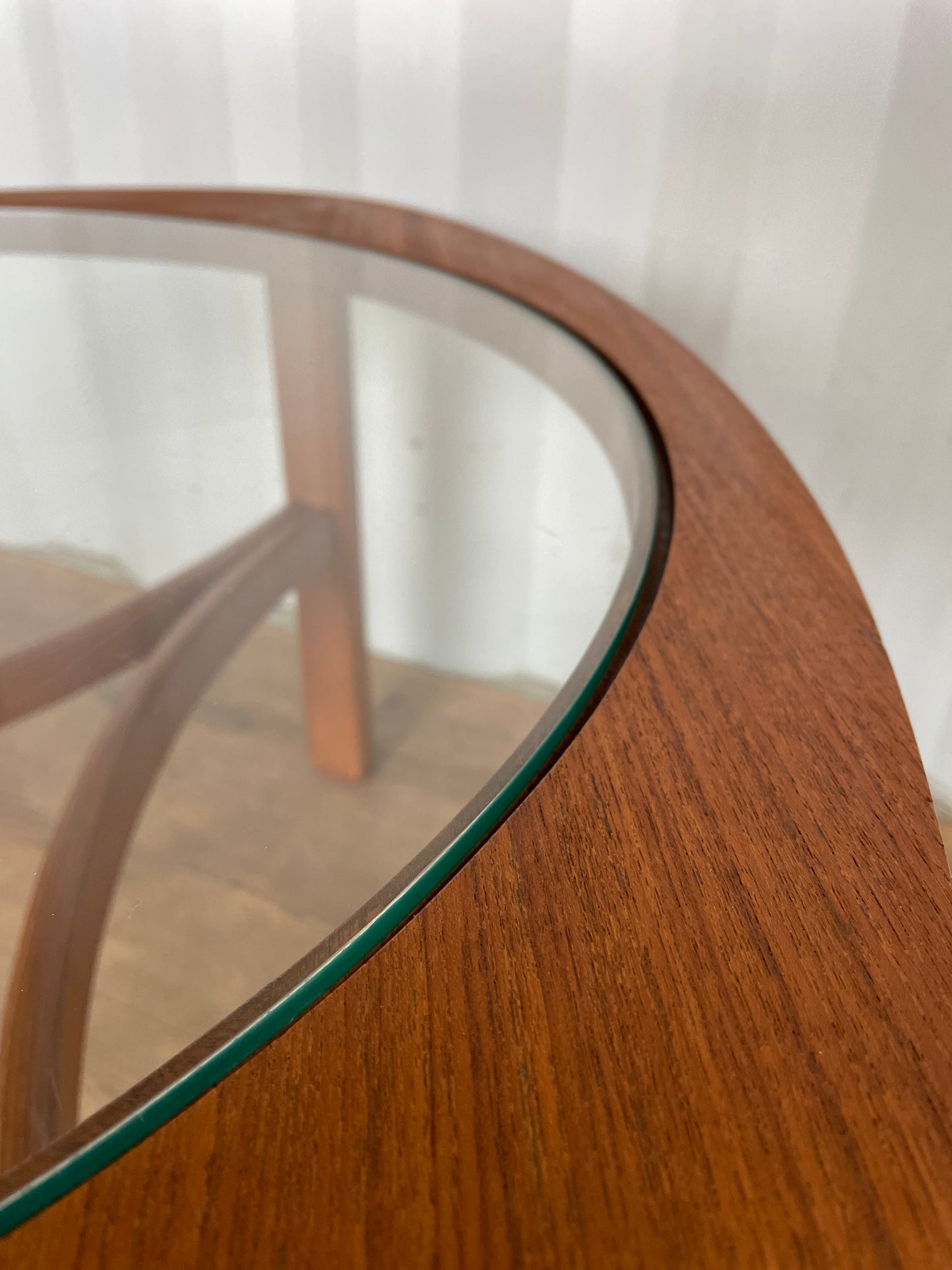 Mid-Century Nathan Trinity Teak & Glass Coffee Table | UK Made Vintage Design