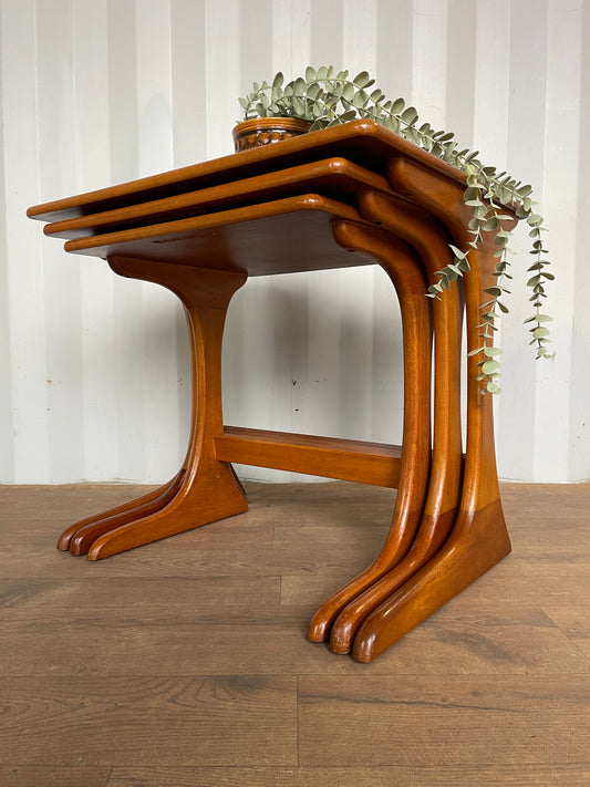 G-Plan Fresco Teak Nest of Tables by Victor Wilkins | Mid-Century Modern UK Vintage