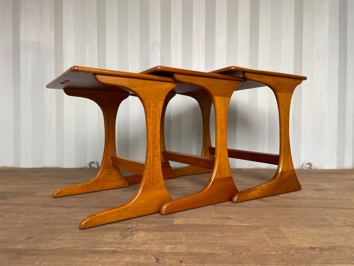 G-Plan Fresco Teak Nest of Tables by Victor Wilkins | Mid-Century Modern UK Vintage