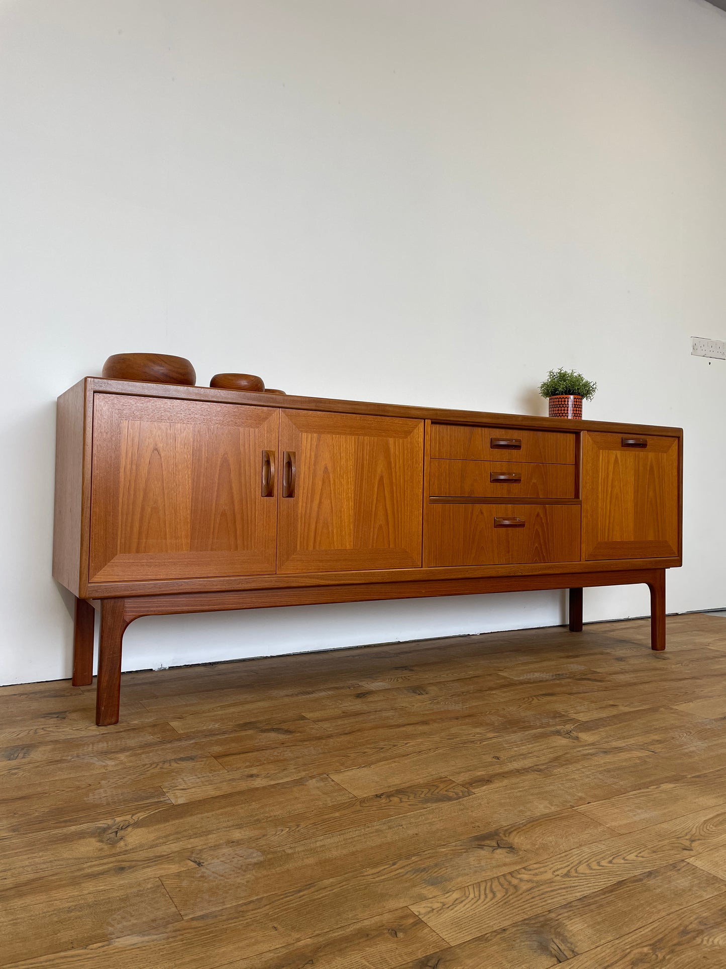 G Plan Sierra Sideboard - Mid-Century Teak - Large