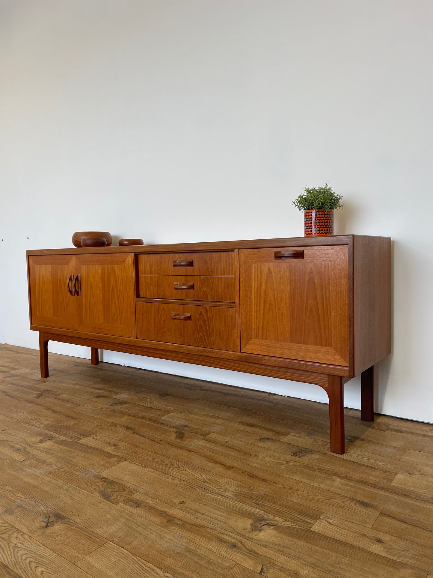 G Plan Sierra Sideboard - Mid-Century Teak - Large