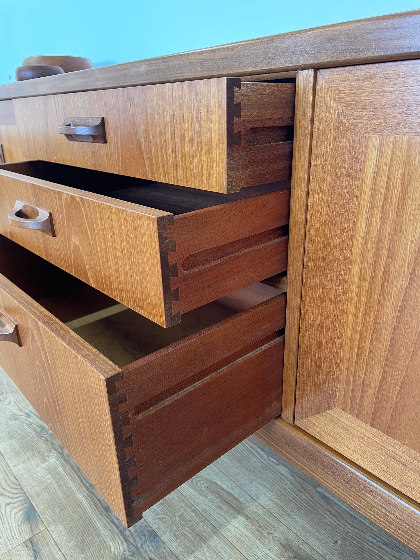 G Plan Sierra Sideboard - Mid-Century Teak - Large