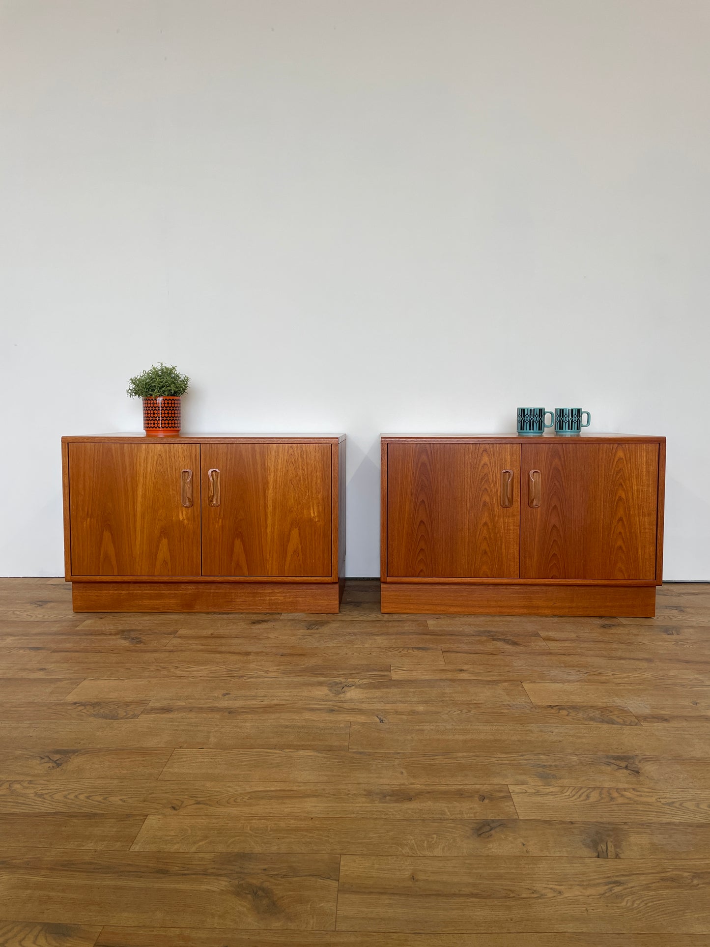 Pair of G Plan Cabinets / Bedsides - Mid-Century