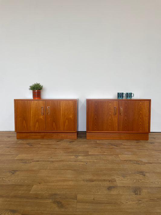 Pair of G Plan Cabinets / Bedsides - Mid-Century