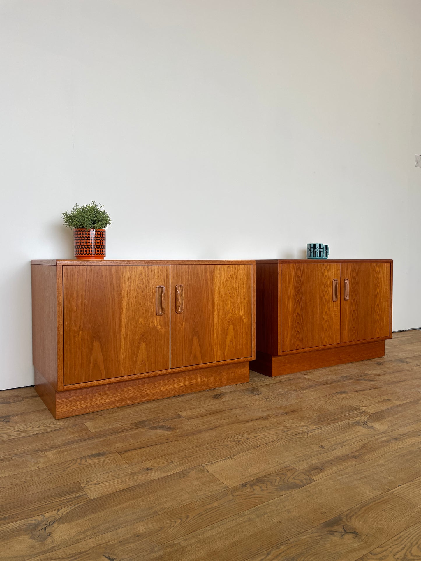 Pair of G Plan Cabinets / Bedsides - Mid-Century