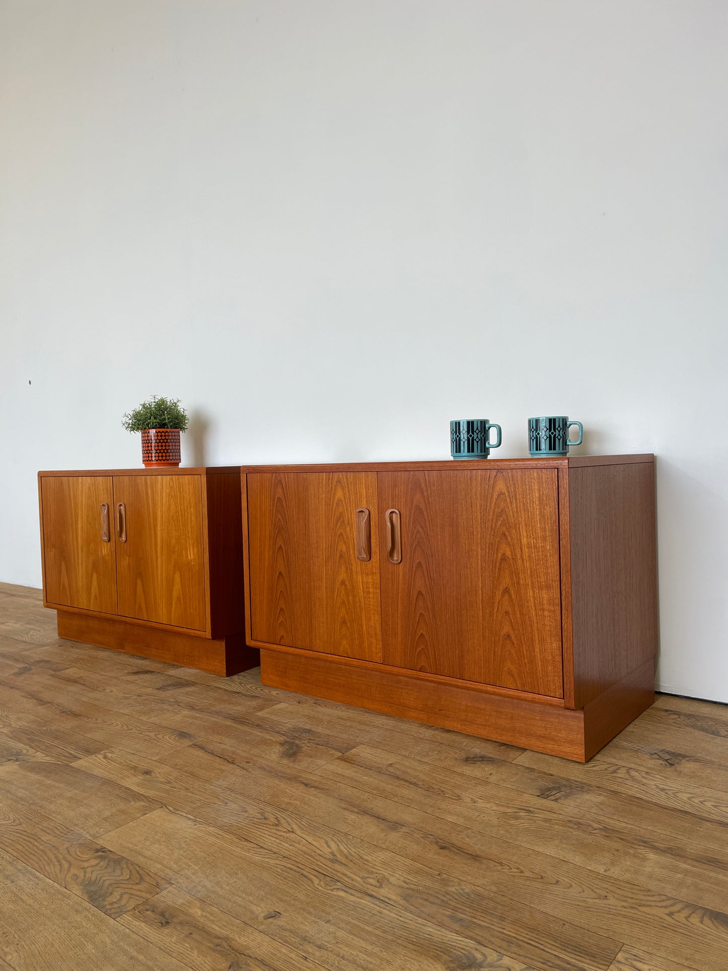 Pair of G Plan Cabinets / Bedsides - Mid-Century